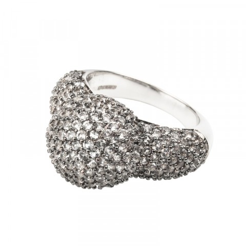 Anillo Amura con zirconita talla 13 ASTS001R